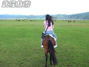 仙女山騎馬